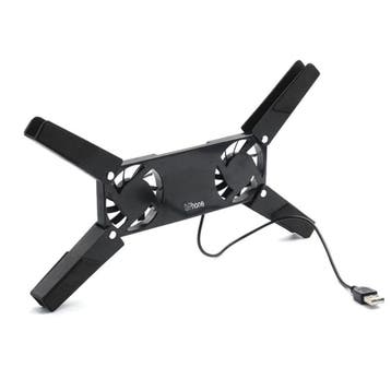 DrPhone CP1 USB Koelerventilator houder - Opvouwbare Dubbele, Witgoed en Apparatuur, Airco's, Verzenden, Nieuw