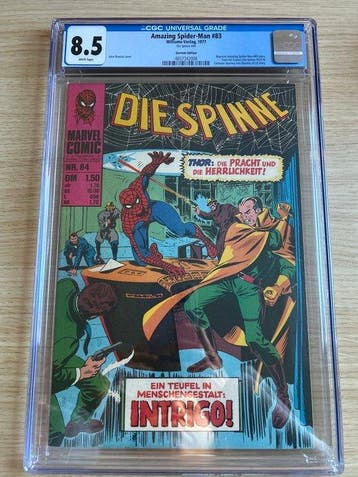 Die Spinne 83 - Die Spinne - 1 Comic - 1977/1977, Boeken, Nieuw