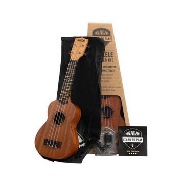 Kala Learn To Play sopraan ukulele starterkit – Mahonie, met, Ophalen of Verzenden, Nieuw