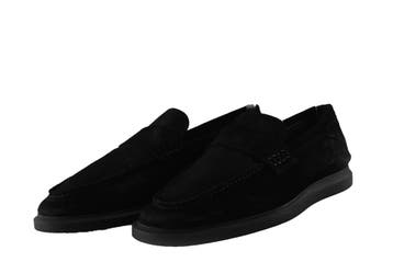 Manfield Instappers in maat 40 Zwart, Kleding | Heren, Schoenen, Manfield, Verzenden, Zwart, Overige typen