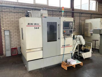 Online veiling: KING RICH, Mini Mill 560, CNC