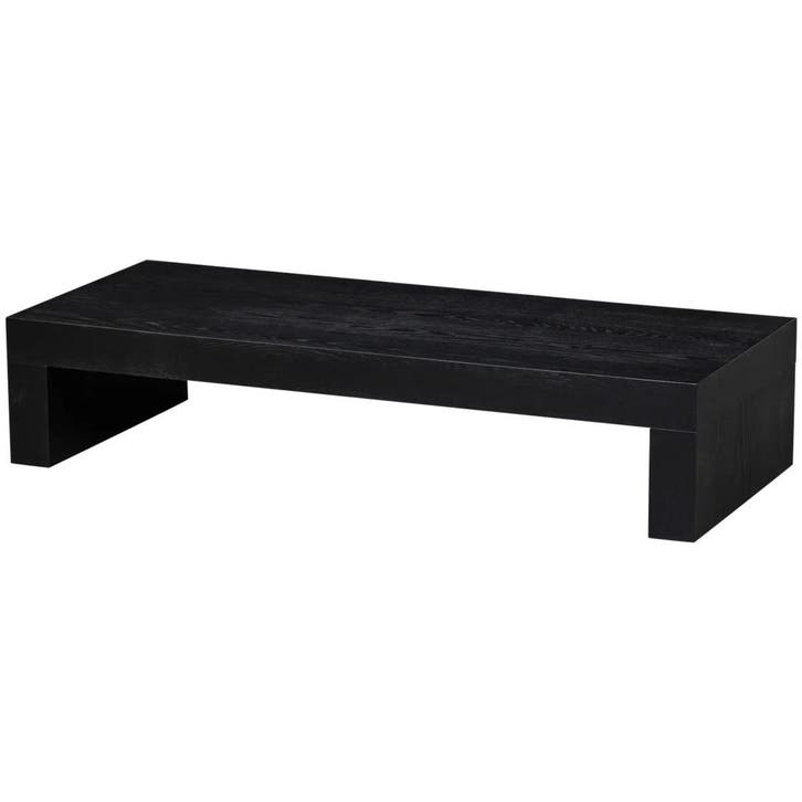 WOOOD Marte Salontafel Hout Zwart 25x120x50 — Zeer goed, Huis en Inrichting, Overige Huis en Inrichting