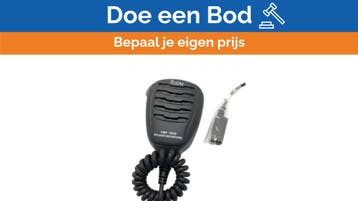 Bieden: Icom HM-168 Waterproof IP67 Handheld Speaker Microp, Ophalen of Verzenden, Nieuw, Communicatie