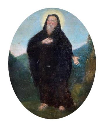 Scuola napoletana (XIX) - San Francesco, Antiek en Kunst