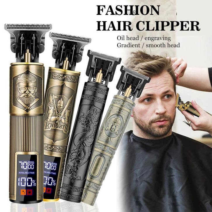 Retro T9 Tondeuse - Draadloze Trimmer, Witgoed en Apparatuur, Persoonlijke-verzorgingsapparatuur, Scheren en Epileren, Nieuw, Verzenden