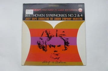 Beethoven Symphonies no.2 & 4 / Josef Krips (LP), Ophalen of Verzenden, Zo goed als nieuw