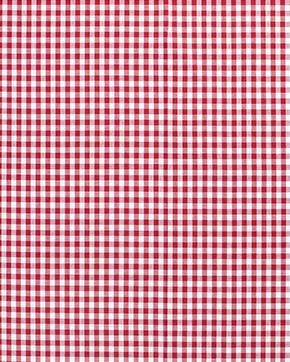 Katoen Ruit Rood 10 mm, Nieuw, Rood