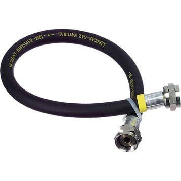 Gasslang 100cm alu kopp. (Gas aansluitmateriaal), Verzenden, Nieuw