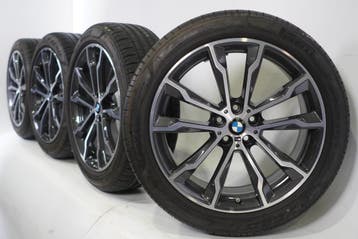 BMW X3 X4 G01 G02 699M 20 inch velgen Pirelli Zomerbanden Or, Gebruikt, Velg(en), Ophalen of Verzenden, 20 inch