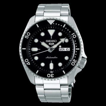 Seiko - Seiko Day-Date Sport Automatic Blak Dial Sub 100 -, Sieraden, Tassen en Uiterlijk, Horloges | Heren, Nieuw