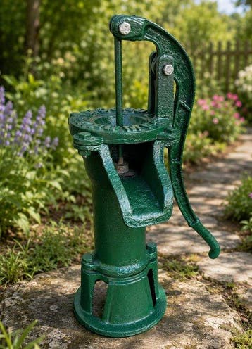Architectonisch ornament - 2020+ - Groene waterpomp