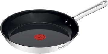 Tefal Koekenpan 28cm | Retourdeal - 24% Korting, Ophalen of Verzenden, Zo goed als nieuw, Rvs