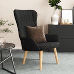 Fauteuil stof zwart | retourdeal 40% korting, Huis en Inrichting, Minder dan 75 cm, Nieuw, Ophalen of Verzenden, Modern