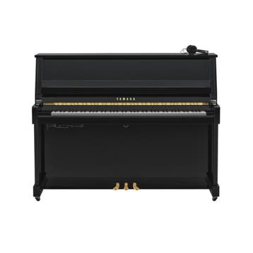 Yamaha B20 SC3 PE messing silent piano, Nieuw, Zwart, Piano