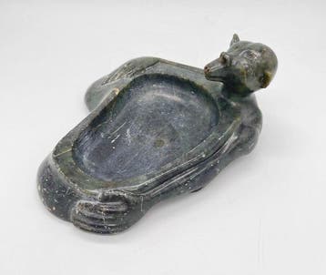Olielamp - Qulliq - Inuit - Groenland (Zonder minimumprijs)