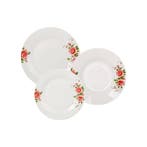 Bella Fiore Premium 18-delige Bordenset Porselein –, Ophalen of Verzenden, Nieuw