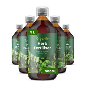 Kruiden vloeibare meststof - Set 5x1 liter, Verzenden, Mest