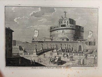 Giuseppe Vasi // Giovanni Battista Piranesi) - Ponte, e, Antiek en Kunst