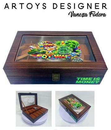 Vanessa Fodera (1981) - TIME IS MONEY - LUXURY WATCH BOX