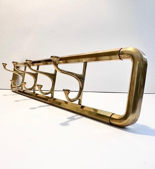 Kapstok - Messing, Antiek en Kunst, Kunst | Designobjecten