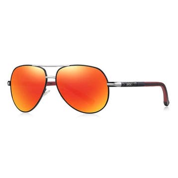 Vintage Shades Zonnebril - Roestvrij Staal Legering, Verzenden, Nieuw
