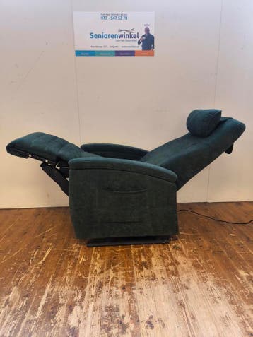 Fitform sta op stoel vario 570 groen stof op jou maat!, Huis en Inrichting, Fauteuils, Minder dan 75 cm, Stof, Ophalen of Verzenden