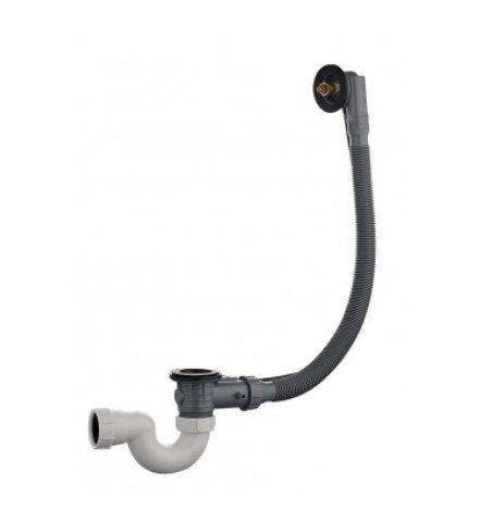 Wiesbaden basis badplug-overloopcombinatie, Doe-het-zelf en Verbouw, Sanitair, Bad, Nieuw, Chroom, Ophalen of Verzenden