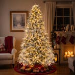 2dekans | Coast 240 cm Kunstkerstboom met Sneeuw &, Ophalen of Verzenden, Zo goed als nieuw