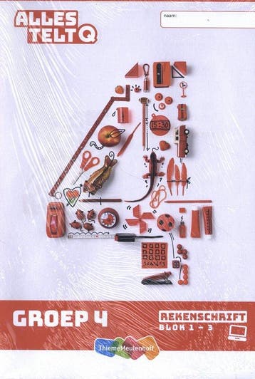 9789006919844 Alles telt Q Rekenschrift bij digitaal werk..., Boeken, Verzenden, Nieuw