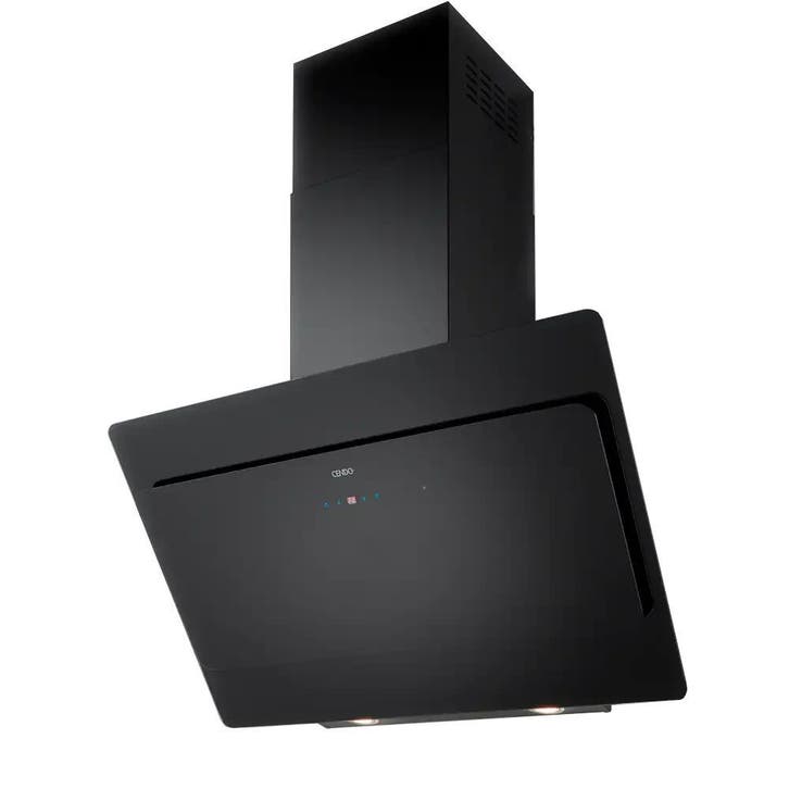 CENDO KR71EPDZ - Schuine Afzuigkap - 90 cm - Zwart - A+, Witgoed en Apparatuur, Afzuigkappen, Vrijstaand, 800 m³ per uur of meer
