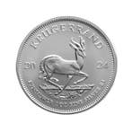 1 troy ounce zilveren Krugerrand munt (goedkoop), Verzenden, Zilver