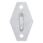 ProPlus Ronde zeilring - staal - 14 x 22 mm - zilver - pe..., Ophalen of Verzenden, Nieuw