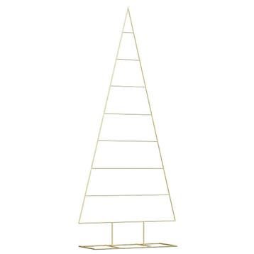Metalen kerstboom 210cm zwart | retourdeal 56% korting, Ophalen of Verzenden, Zo goed als nieuw