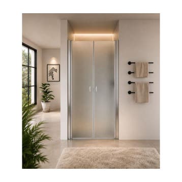 Nis Douchedeuren Mat Glas 125 x 195 CM Sano (Badkamer), Ophalen of Verzenden, Nieuw