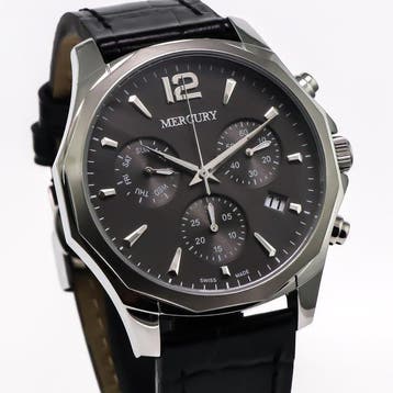 Mercury - Swiss Made Chronograph - MEC463-SL-2 - Zonder, Nieuw