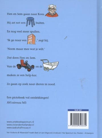Kijk, wat raar! / Fien & Sem 9789000346639, Verzenden, Gelezen, Vivian den Hollander