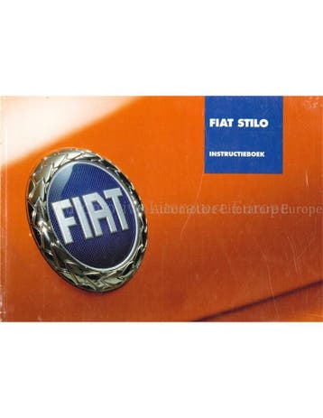 2003 FIAT STILO INSTRUCTIEBOEKJE NEDERLANDS, Auto diversen, Handleidingen en Instructieboekjes