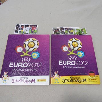 2012 Panini Euro 2012 2 x Euro 2012 + 2 x Coca Cola, Nieuw