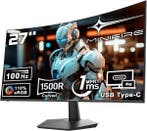 Gaming Monitor - Beeldscherm computer - 27 inch - Curved - 1, Computers en Software, Monitoren, Verzenden, Zo goed als nieuw