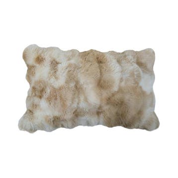 half kussen teddy bubble beige 30x50cm, Verzenden, Nieuw