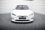 Maxton Front Splitter V.2 Tesla Model S Plaid Mk1 Facelift, Verzenden