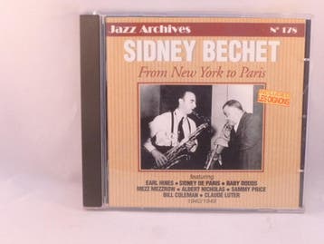 Sidney Bechet - From New York to Paris 1940-1949, Cd's en Dvd's, Cd's | Jazz en Blues, Ophalen of Verzenden, Zo goed als nieuw