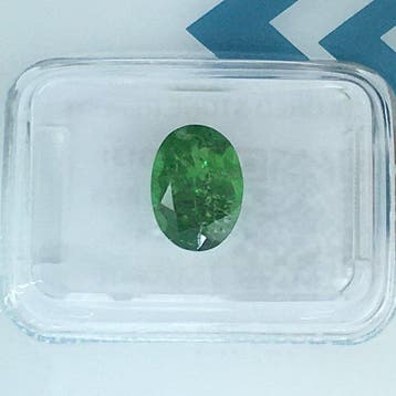 Zonder minimumprijs - 1 pcs Groen Tsavoriet - 2.15 ct -, Nieuw