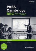Pass Cambridge BEC second edition - Vantage, 9781133316558, Verzenden, Zo goed als nieuw, HBO