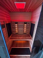 Infrarood Sauna 130 (2p) – Full Spectrum – Demo in showroom, Ophalen of Verzenden, Nieuw, Infrarood, Complete sauna