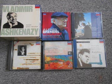 Alfred Brendel, Ashkenazy - 6x CD Boxes - Collectio Decca, Nieuw in verpakking