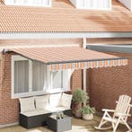 vidaXL Inklapbaar Zonnescherm Multikleur 350 x 250 cm, Tuin en Terras, Zonneschermen, Verzenden, Nieuw