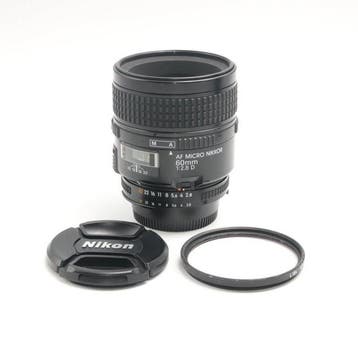 Nikon AF Micro Nikkor 60mm 1:2.8 D Cameralens, Nieuw