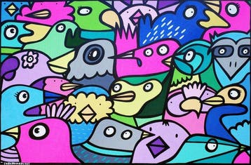 Kev Munday - Cheerful Flock