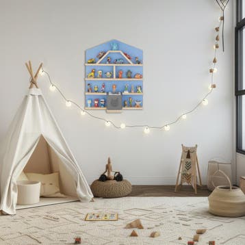 Wandkasat Mylittle Story voor maar liefst 50 Tonies - blauw, Verzenden, Nieuw